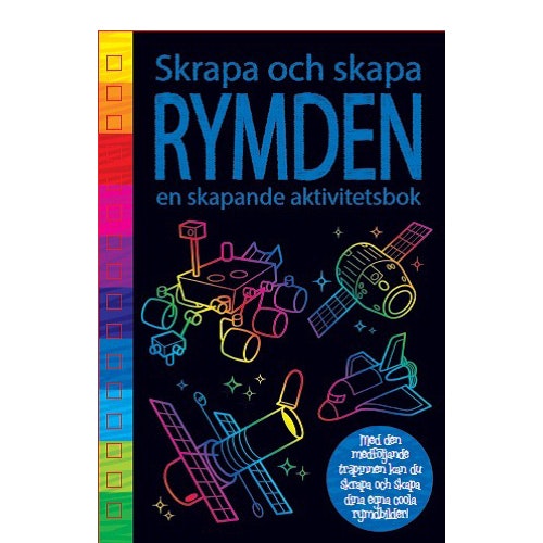 Bok - skapa & skrapa - Rymden