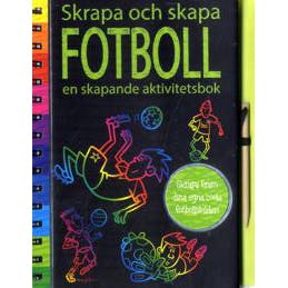 Bok - Skapa & skrapa Fotboll
