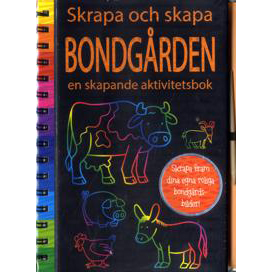 Bok - Skrapa & skapa - Bondgården