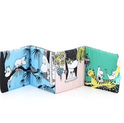 Rätt Start - Moomin Soft Book Jungle med skallra