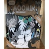 Moomin Soft Book Jungle.  En färgstark, rolig och mjuk bok med skallra för de unga Muminfansen.
