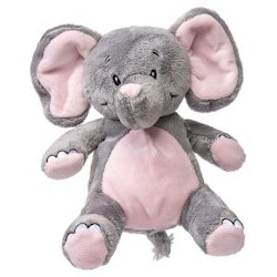 My Teddy - Elefant Grå/Rosa