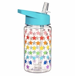 Sass & Belle - Vattenflaska med pip, Rainbow Stars