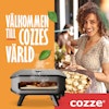 Cozze Överdrag Pizza ugn 13''. Svart