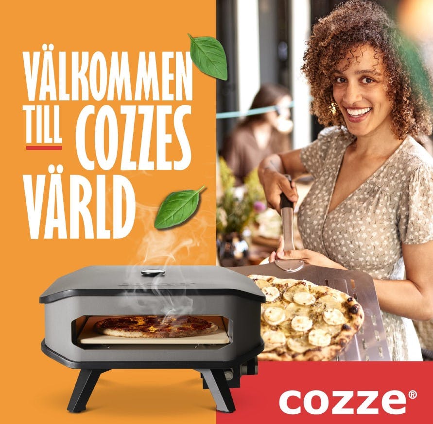 Cozze Stekbord Plancha grill 600 med 2 brännare, gjutjärns galler. Gasol