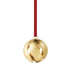 Georg Jensen 2025 Jul kula. 18 Karat guldpläterat. Ornament