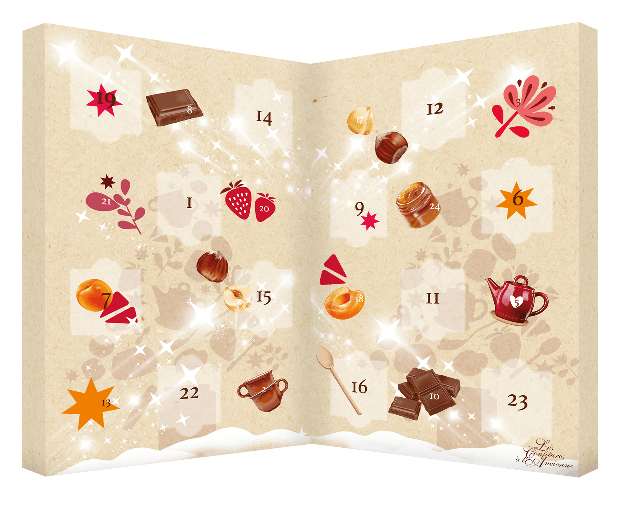 Julkalender Marmelad , ANDRÉSY CONFITURES