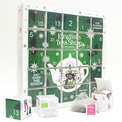 Adventskalender med te ”Puzzle Box” Grön EKOLOGISK, English Teashop