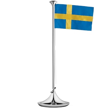 Georg Jensen Bordsflagga Svensk flagga H 39 cm