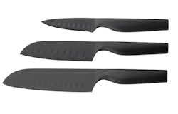 Dorre Kniv set Sukai 3 delar Rostfritt stål Svart