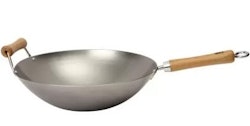 School of wok Wok kolstål 36 cm.