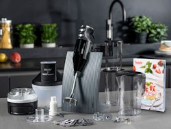 Bamix Stavmixer set 200 W svart. Bakingset C. inklusive alla tillbehör