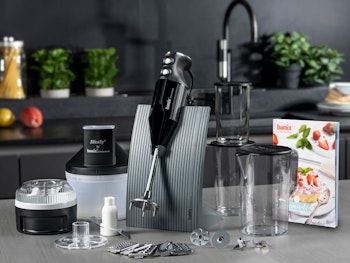 Bamix Stavmixer set 200 W svart. Bakingset C. inklusive alla tillbehör