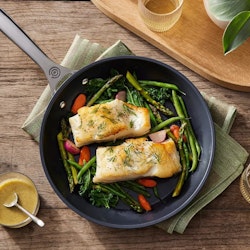 Le Creuset Stek panna ENSC 28 cm PFAS-fri keramisk non stick beläggning