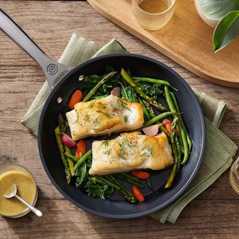 Le Creuset Stek panna ENSC 28 cm PFAS-fri keramisk non stick beläggning