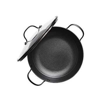 Satake Stek Traktör panna med lock Lättviktsgjutjärn Keramisk non stick 26cm 4 liter. PFAS-fri