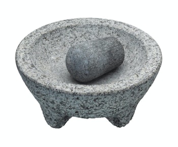 Kitchen Craft Mortel och mortelstöt, Molcajete World of Flavours. Granit