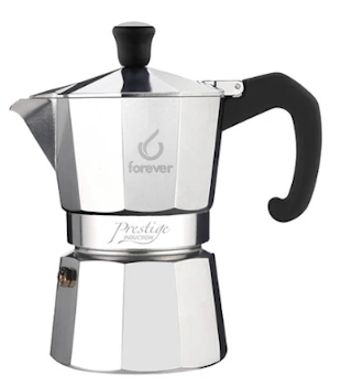 Forever Espressobryggare Moka Prestige 6 koppar. Induktion