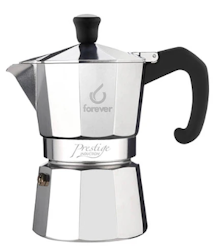 Forever Espressobryggare Moka Prestige 3 koppar. Induktion