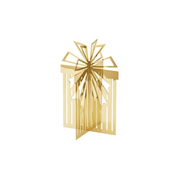 Georg Jensen 2025 jul prydnad för bord paket 18 Karat guldpläterat. Mellan,  Ornament
