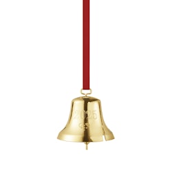 Georg Jensen 2025 Jul klocka. 18 Karat guldpläterat. Ornament