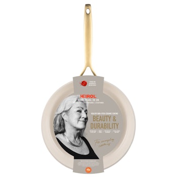 Heirol Stekpanna 28 cm Royal Pearl PFAS-fri keramisk non stick beläggning