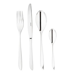 Sambonet Bestick set Leaf 24 delar. Rostfritt Blank