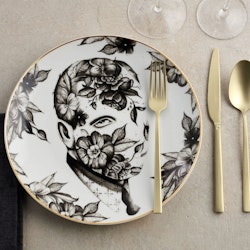 Sambonet Bestick set Rock champagne PVD 24 delar. Rostfritt