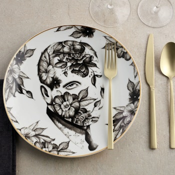Sambonet Bestick set Rock champagne PVD 24 delar. Rostfritt