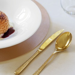 Sambonet Bestick set Venezia guld PVD 24 delar. Rostfritt