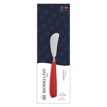Björklund Amitto Smör kniv 18 cm. Röd
