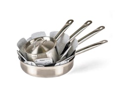 Funktion Stekpanneskydd 3-pack 38 cm Grå/grå