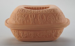 Römertopf Lergryta Klassisk 2 personer 1,5 kg 1,5 liter. Liten, Glaserad