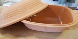 Römertopf Lergryta Modern 6 personer 5 kg 4 liter. Stor. Glaserad