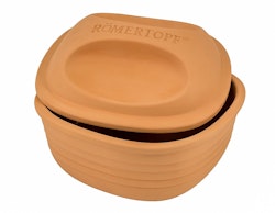 Römertopf Lergryta Multigryta Square kvadratisk 4 personer 2 kg, 2 liter, Glaserad