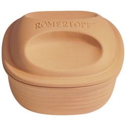 Römertopf Lergryta Multigryta Square kvadratisk 4 personer 2 kg, 2 liter, Glaserad