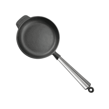 Carl Victor Gjutjärns Stekpanna 18 cm Stålhandtag. PFAS-fri