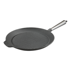 Carl Victor Gjutjärns Grill Stek panna 28 cm Stålhandtag. PFAS-fri