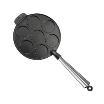 Carl Victor Gjutjärns Plätt panna lagg 23 cm Stålhandtag. PFAS-fri