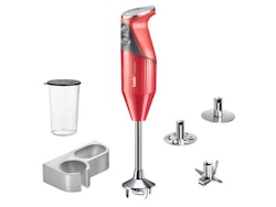 Bamix Mono Stavmixer set 200 watt D Röd. Med 3 knivar och bägare samt vägghållare