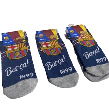 FC Barcelona 3-pack strumpor