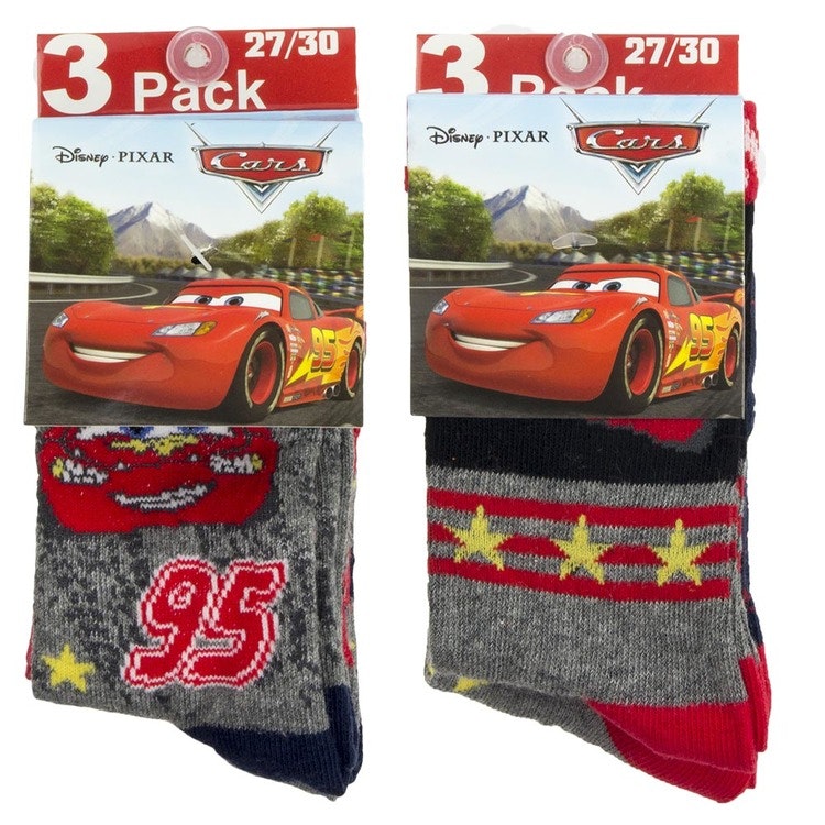 Cars 3-pack strumpor