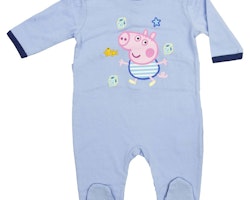 Greta gris baby pyjamas/sparkdräkt