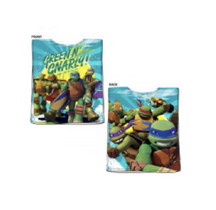 Turtles bad/dusch poncho från Smallstars.se