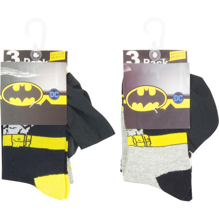 Batman Strumpor 3-pack
