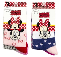 Minnie Mouse 3-pack strumpor