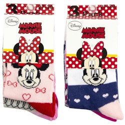 Minnie Mouse 3-pack strumpor