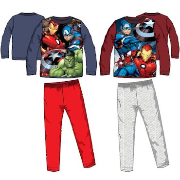 Avengers 2-dels mjukisoverall/pyjamas i fleece
