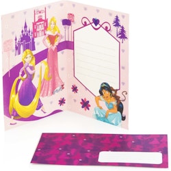 Disney Prinsess Gratulations kort 3D med kuvert