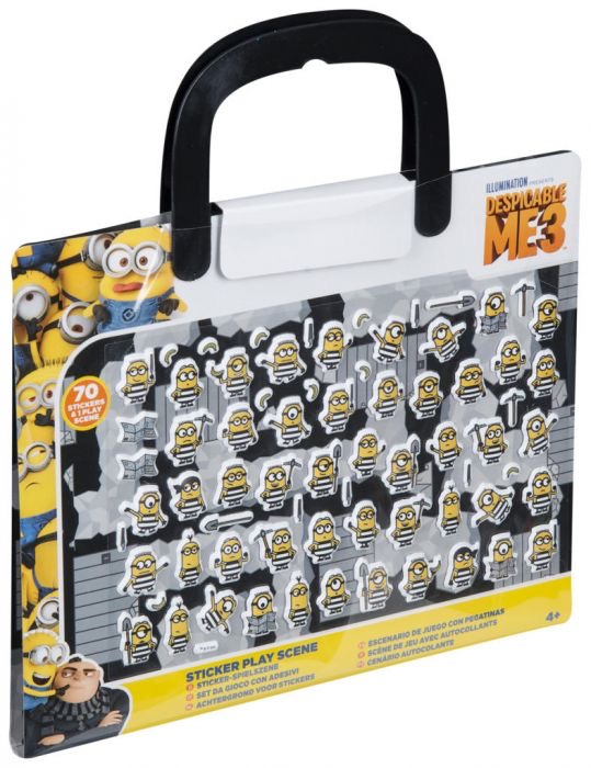 Minions Väska med 70 Stickers